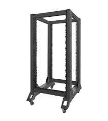 SRD 27D 27U Open Dual 19" Frame 600x600, Black  