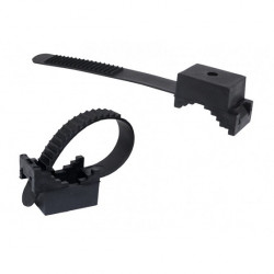 NC2N 8,0 mm Round Cable Clips, Grey  