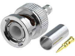 BNC crimp connector (RG59), Male  