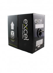 UTP CAT5e cable, 4P, Dca-s2,d2,a2, LSOH, white, 305m, Excel  