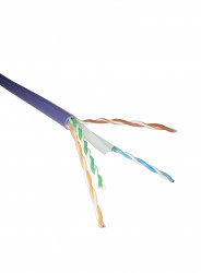 UTP CAT6 cable, 4P, Dca-s2, d2, a1, LSOH, purple, 305m, Excel  