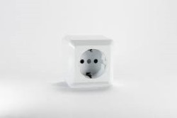 Single supraretinal electric rosette  