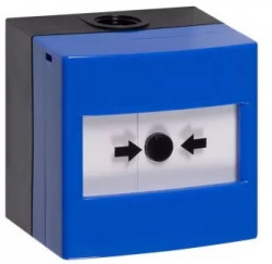WRP2-B-11 ReSet Call Point double NO / NC, blue, IP67  