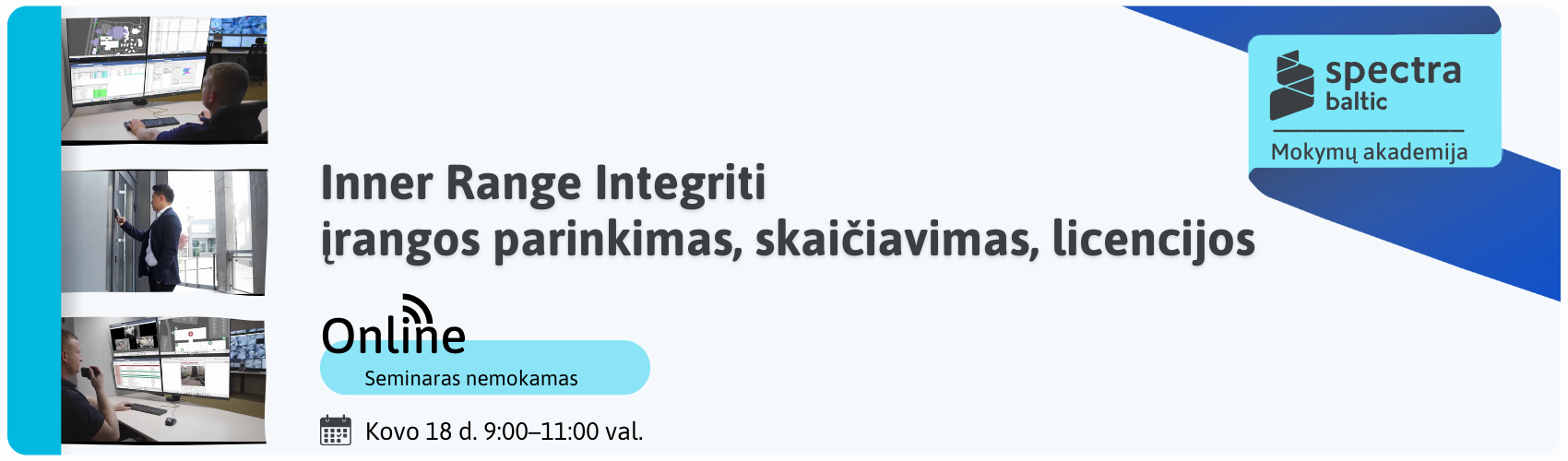 Inner Range Integriti mokymai